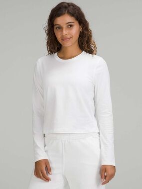 Classic-Fit Cotton-Blend Long-Sleeve